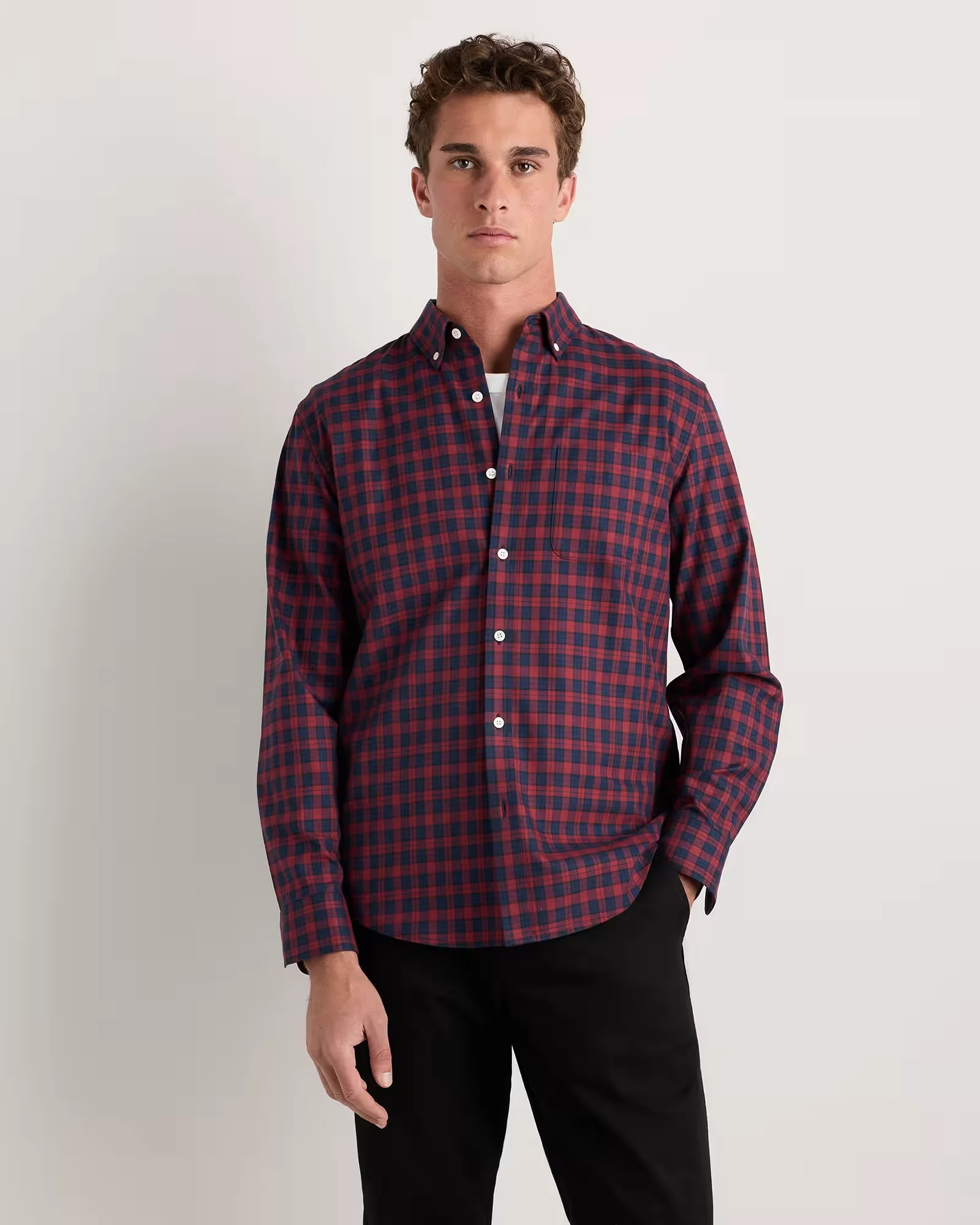 100% Organic Cotton Brushed Flannel Shirt