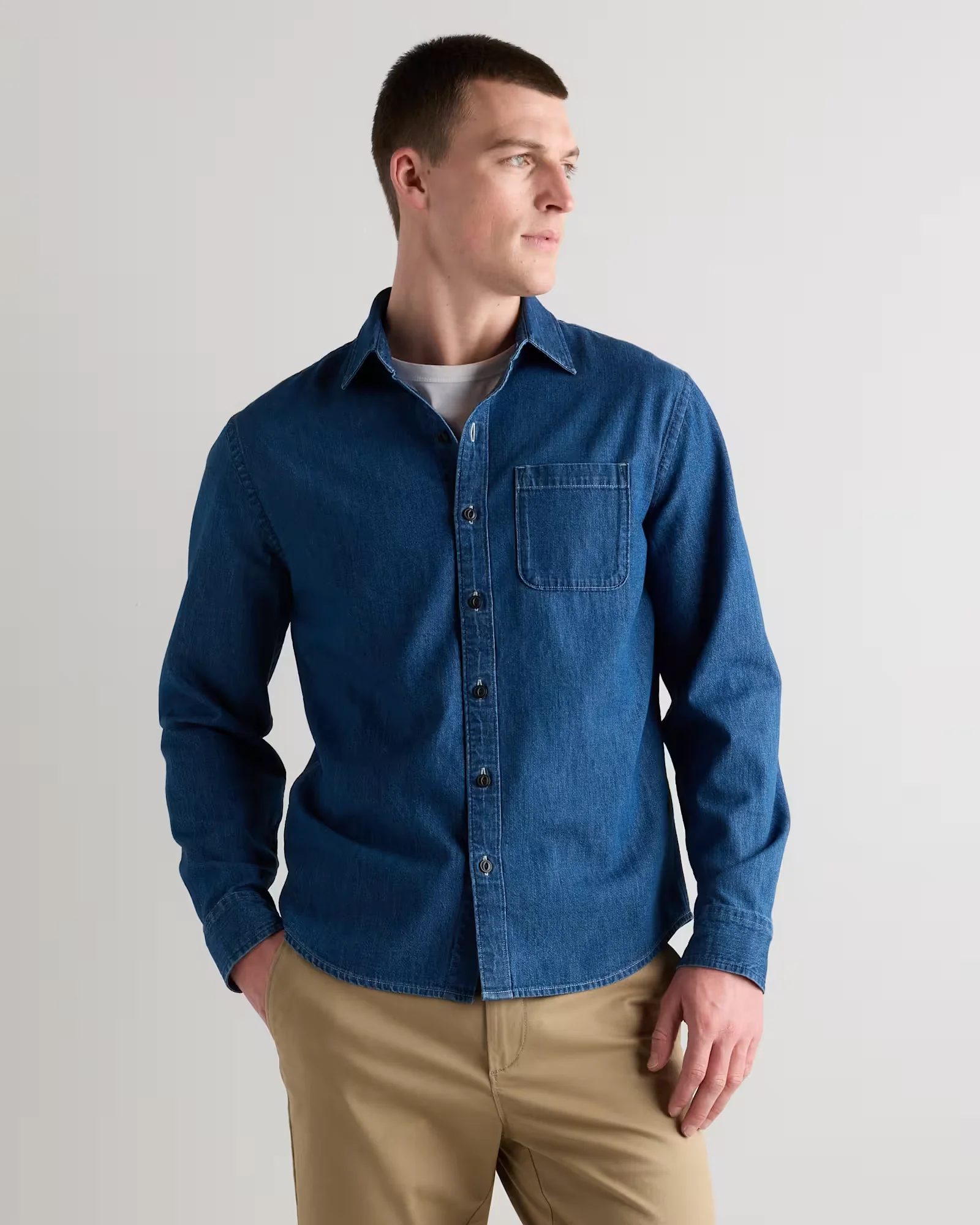 Heritage Washed Denim Shirt