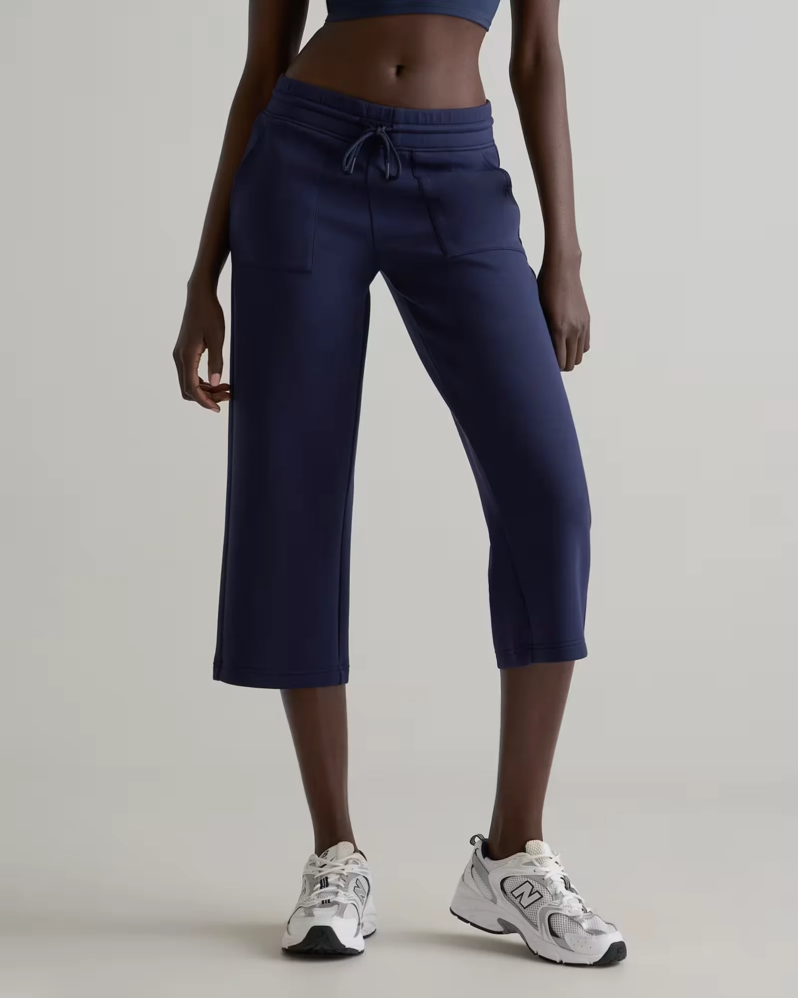 CloudComfort High-Rise Cropped Sweatpants